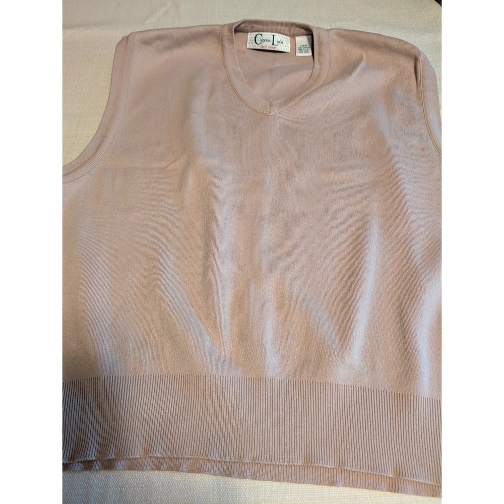 Men's Cypress Links Golf Sweater Vest Size Large